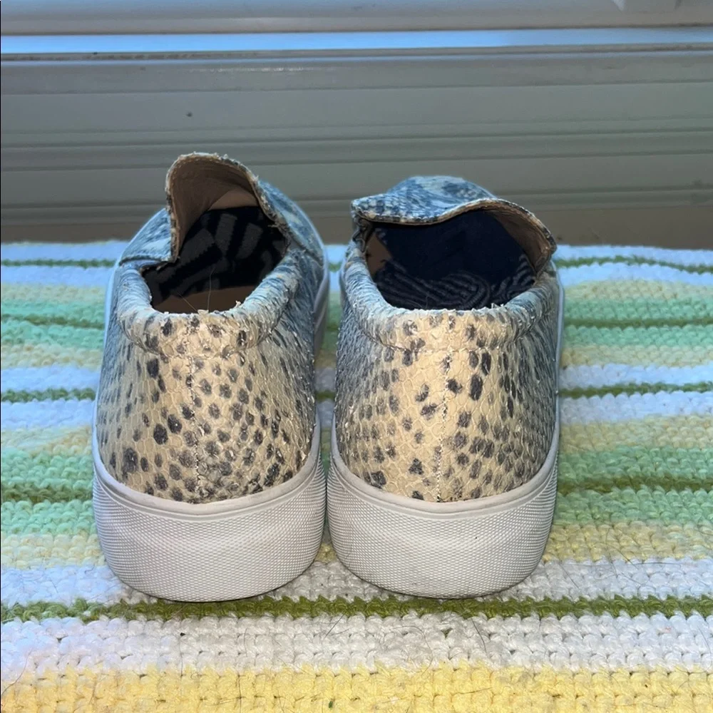 Vince Camuto Snakeskin‎ Slide On Sneakers 9M